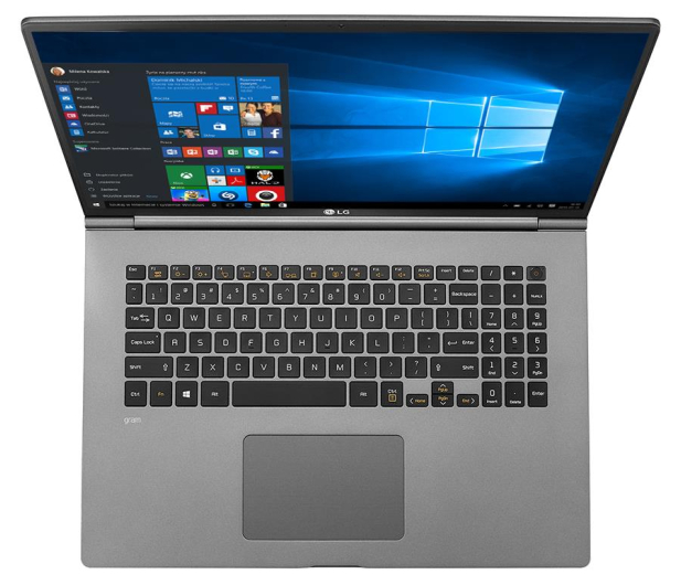 LG GRAM 17Z990 i7-8565U/8GB/512/Win10 srebrny - 543979 - zdjęcie 2